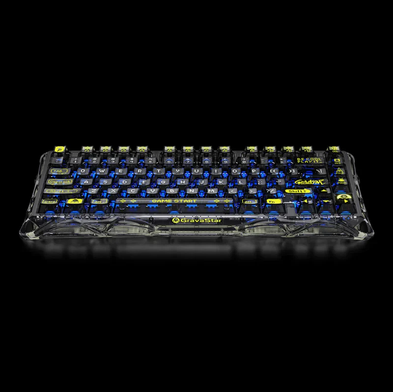 GravaStar Core Flex Gaming Set - Transparent Black - Image 4