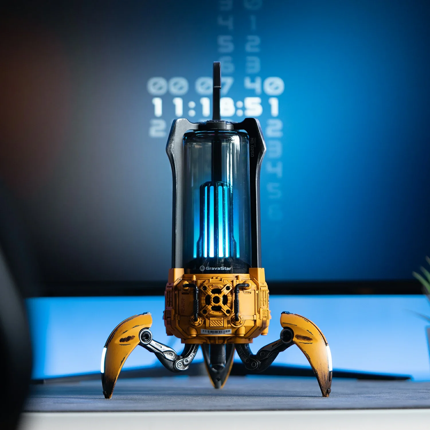 Supernova Bluetooth Speaker - War Damaged Yellow - Image 8